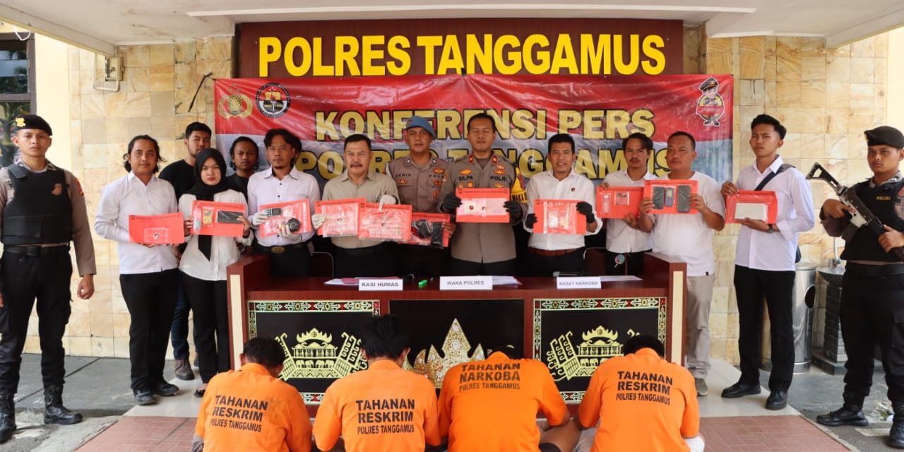 Kepala Sekolah Dan Kades Pesta Narkoba Di Tanggamus