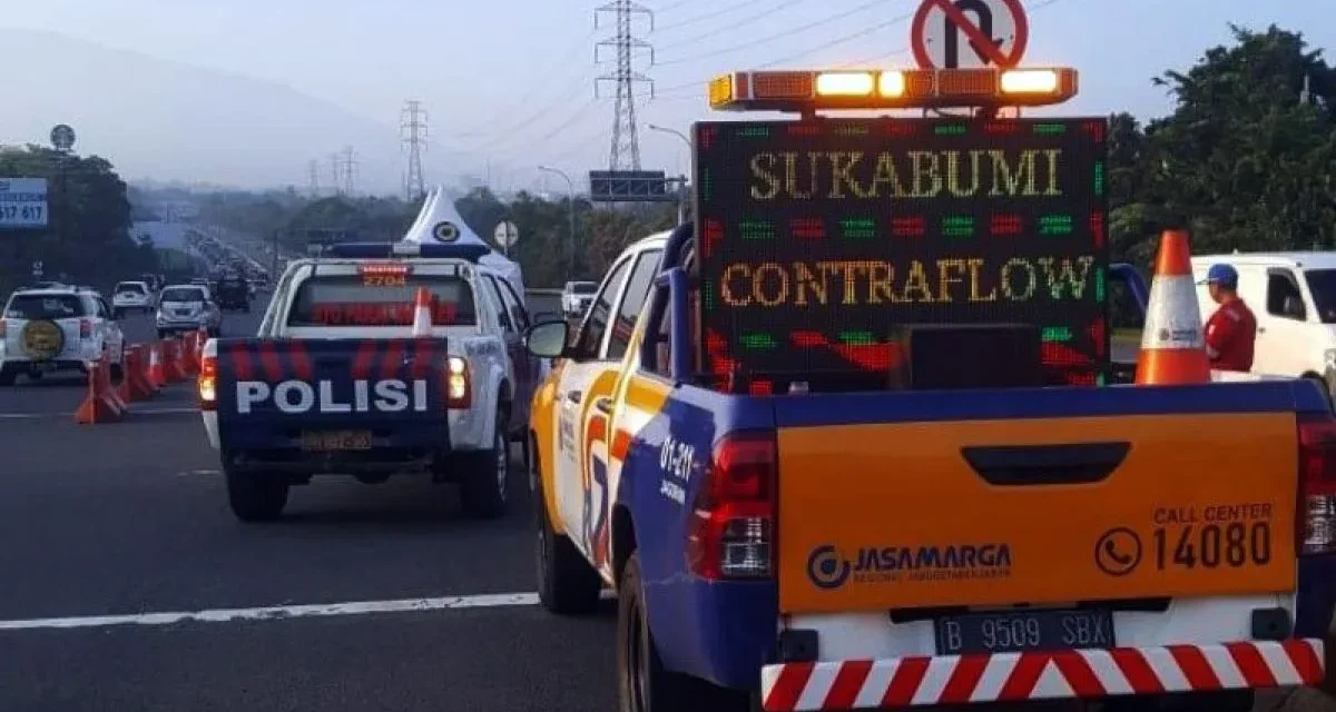 Aturan Baru Contraflow: Jasa Marga Tetapkan Batas 40 Km/Jam