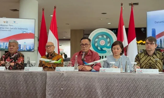 Kinerja Garuda Indonesia Belum Pulih, Rugi USD 46,48 Juta