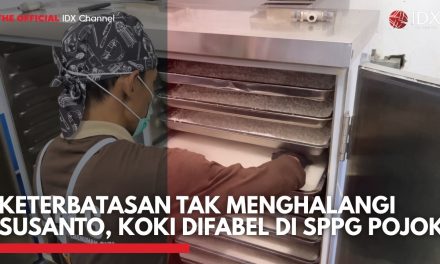 Melawan Keterbatasan, Susanto Koki MBG Produktif Di Dapur