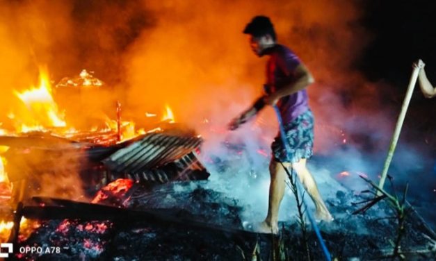 Niat Berdoa Berujung Petaka, Rumah Di Nagekeo Terbakar
