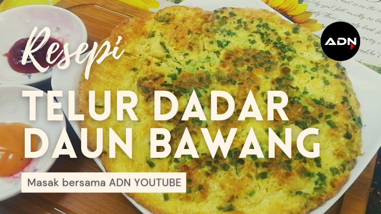 Telur Dadar Daun Bawang