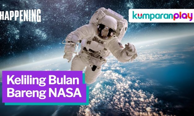 NASA Siapkan Live Streaming Eksklusif: Astronot Dekati Bulan
