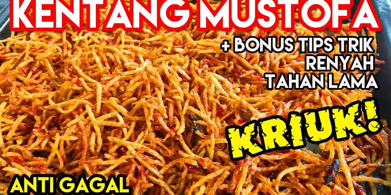 Kentang Mustofa Rumahan, Cocok Untuk Stok Lauk Ramadhan