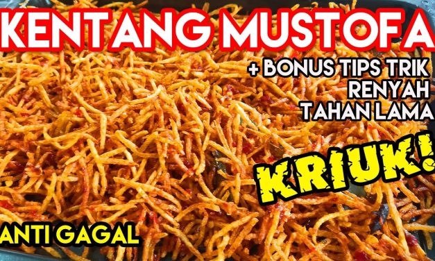 Kentang Mustofa Rumahan, Cocok Untuk Stok Lauk Ramadhan