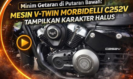 Morbidelli C252V Mesin V‑Twin Bertenaga 25 TK