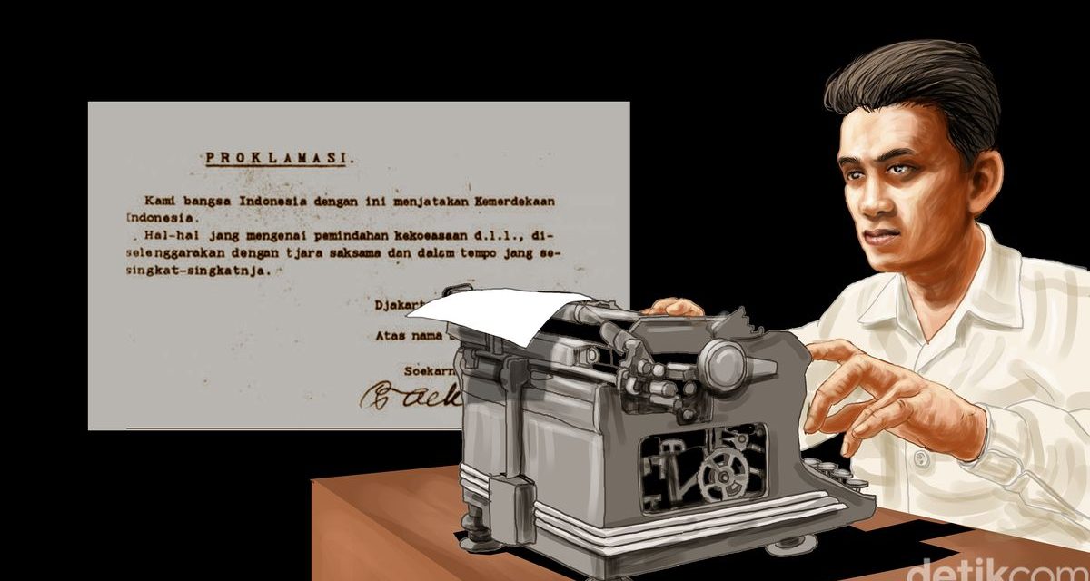 Sayuti Melik Sang Penulis Naskah Proklamasi Indonesia
