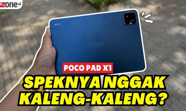 POCO Pad X1 Miliki Dimensi Bodi Yang Ramping Mudah Di Bawa